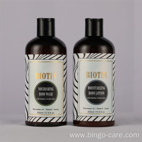 Biotin Amino Acid Shower Gel Without Sticky Soft